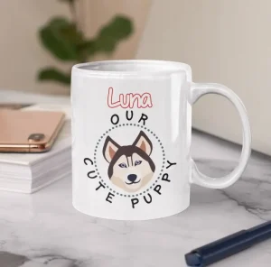 Personalized Husky Mug