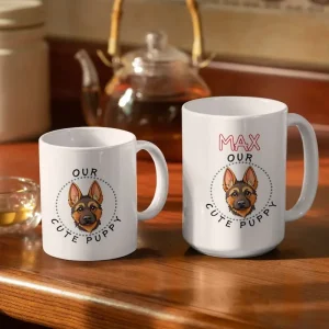 mockup-of-two-german-shepherd-mugs-placed-over-a-wooden-surface